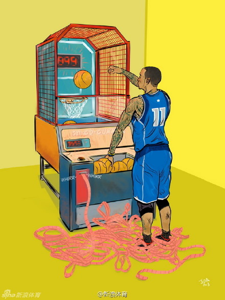 漫画家J.O.Applegate:高级黑NBA球星主题漫画作品-4
