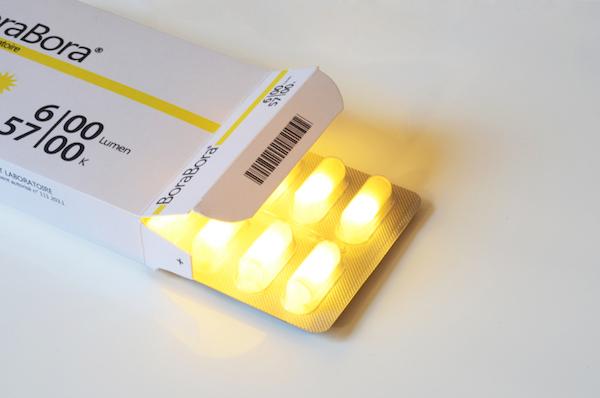 法国工作室创意设计的阳光胶囊灯 一缕温暖的阳光