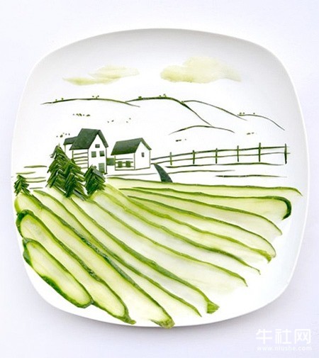 艺术家Hong Yi的美食艺术