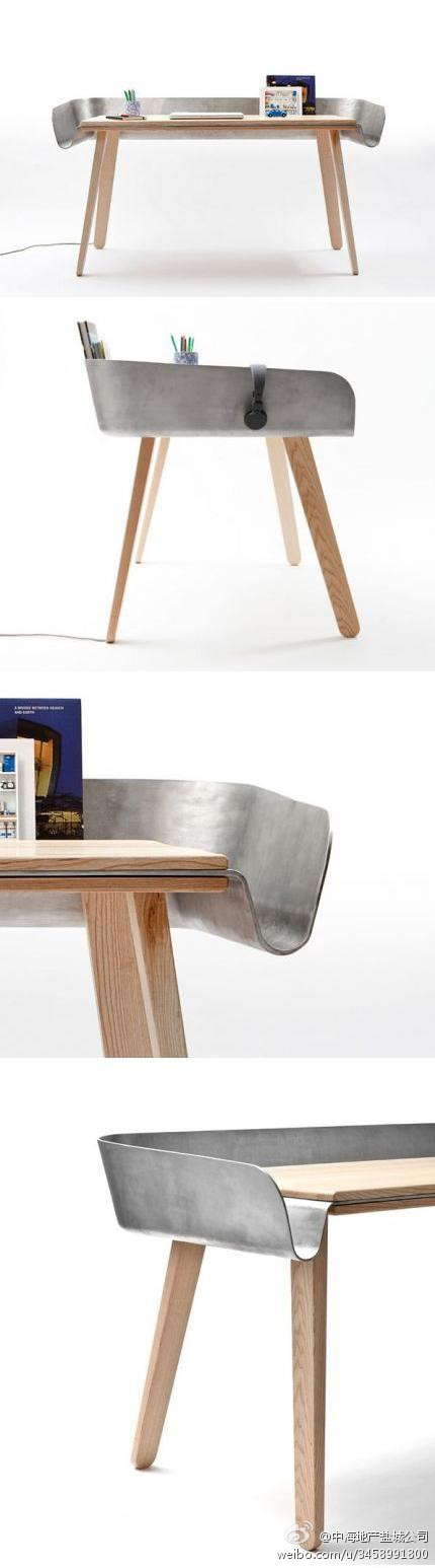 斯洛伐克设计师创意设计 三面带边缘的办公桌
