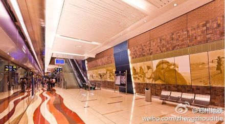 奢华创意从迪拜地铁开始 拟将地铁站建成艺术博物馆-2