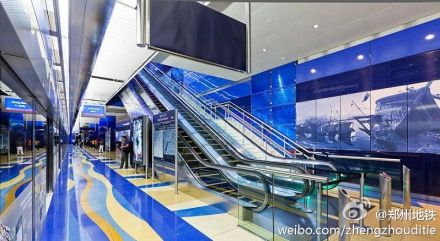 奢华创意从迪拜地铁开始 拟将地铁站建成艺术博物馆-3