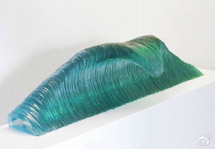 新西兰艺术家Ben Young的玻璃雕塑：海洋作品系列-3