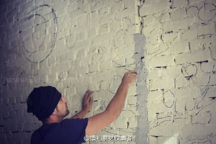创意DIY:给自己的小家画出一面背景墙