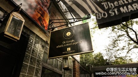 创意广告:Google“Ok Google”系列户外广告布局纽约街头