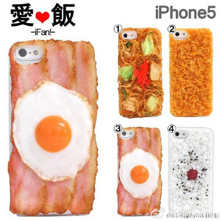 日本推出iphone6吐司 炒面 培根手机壳-2