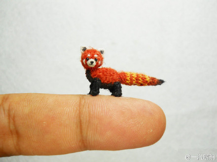 创意艺术:越南Su Ami 一家 指尖上的编织动物系列