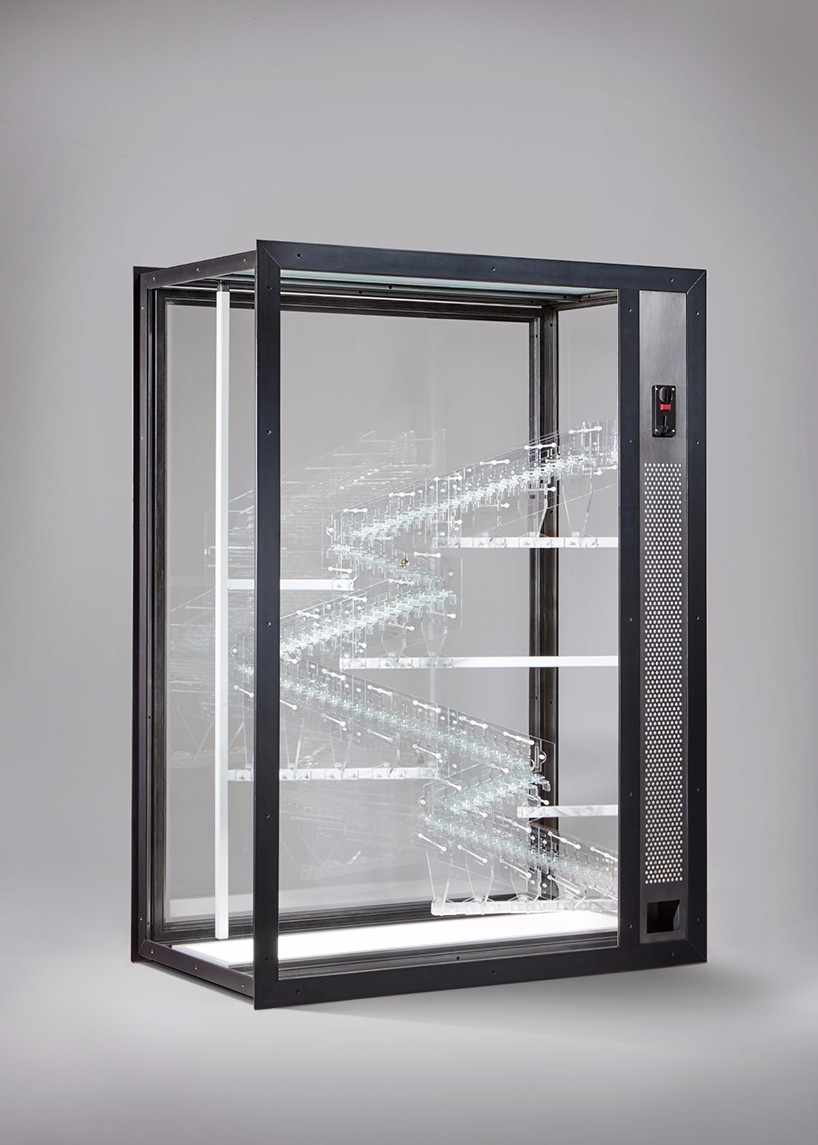 创意设计 荷兰工作室jelle mastenbroek玻璃自动贩卖机