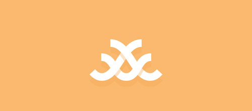 国外重叠风格LOGO设计案例欣赏-4