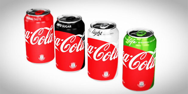 创意包装 可口可乐品牌调整 更换新包装