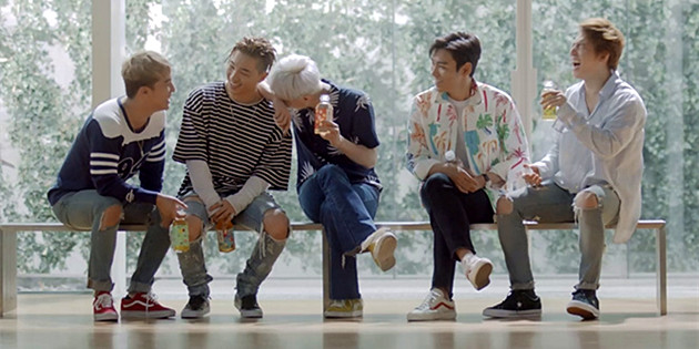 创意视频 农夫山泉茶π携手BIGBANG广告视频抢先看