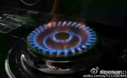 当巴西里约奥运会烟花表演遇到传统燃气灶2