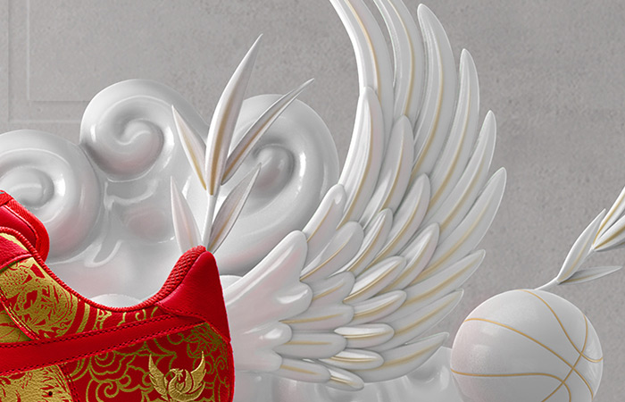 NIKEiD 中国新年推出了一款印花系列，满满的中国风