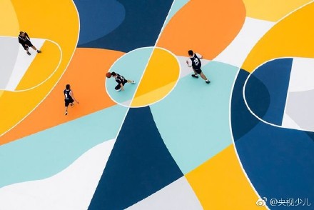 创意设计 法国设计师设计“艺术篮球场”作品欣赏