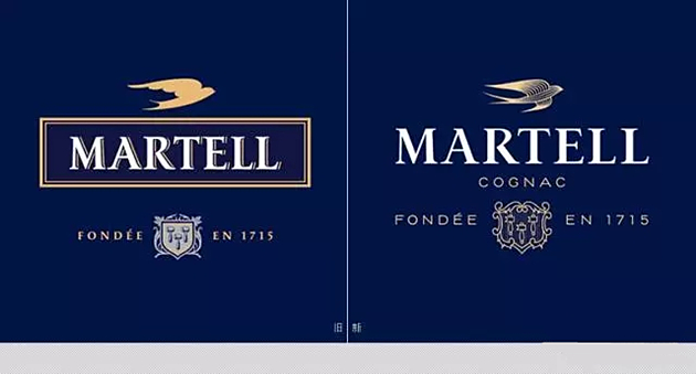 创意素材 有着300多年历史的马爹利Martell换LOGO和新包装