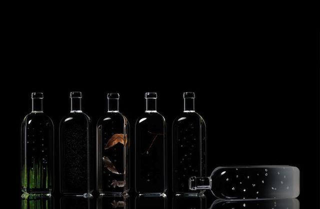 创意设计 日本工作室Nendo设计产品“雨”亚克力瓶子