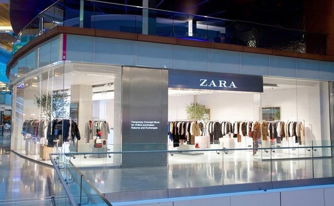 Zara全球首家网上订单线下提货快闪店亮相伦敦 提升消费者购物体验