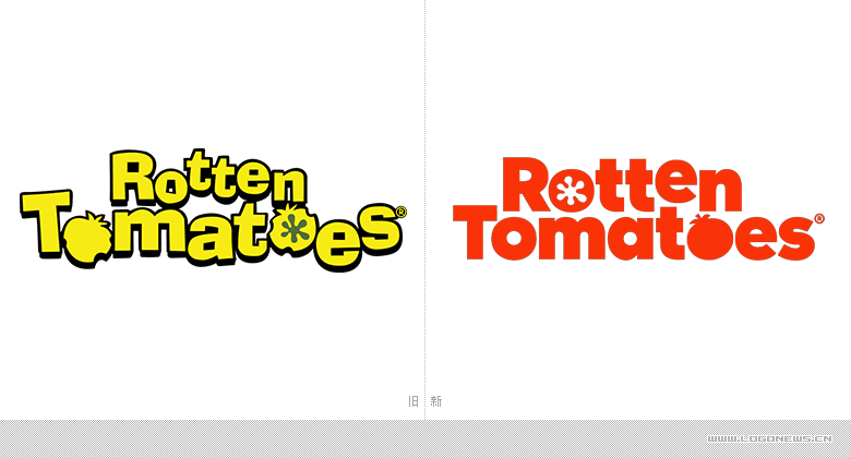 美国著名影评网站“烂番茄”Rotten Tomatoes更换新LOGO