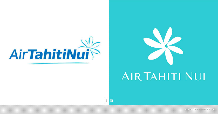 大溪地航空（Air Tahiti Nui）启用新LOGO 彰显国家象征栀子花