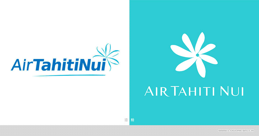 大溪地航空（Air Tahiti Nui）启用新LOGO