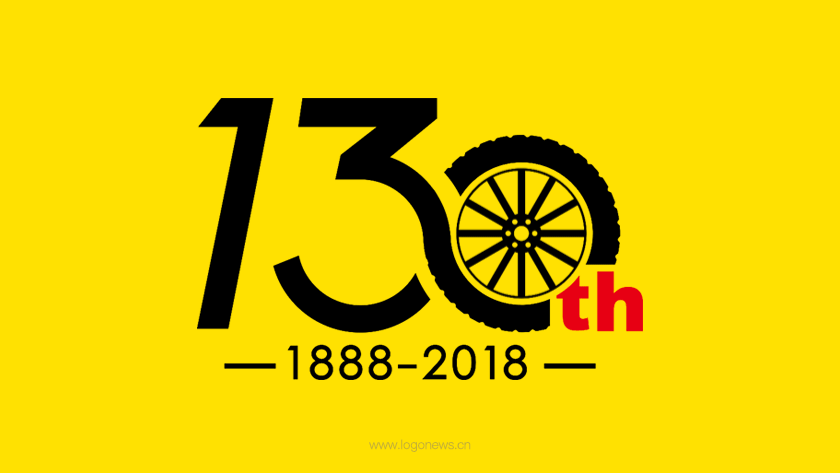 2018年邓禄普DUNLOP轮胎迎来130岁的发布纪念LOGO
