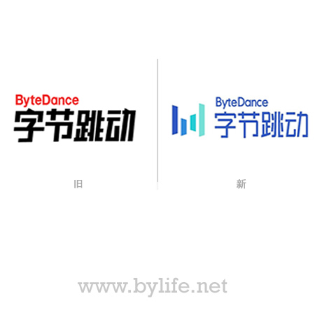 字节跳动启用新LOGO