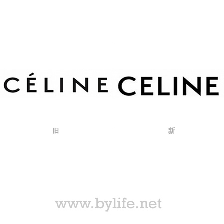 法国奢侈品牌CELINE 新LOGO更简洁