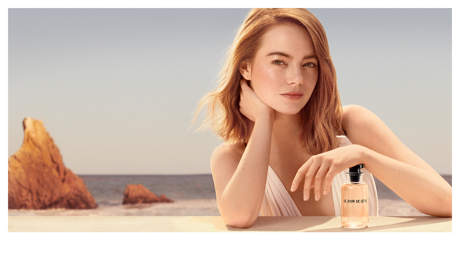 路易威登携手Emma Stone推出全新香水Le Jour Se Lève广告
