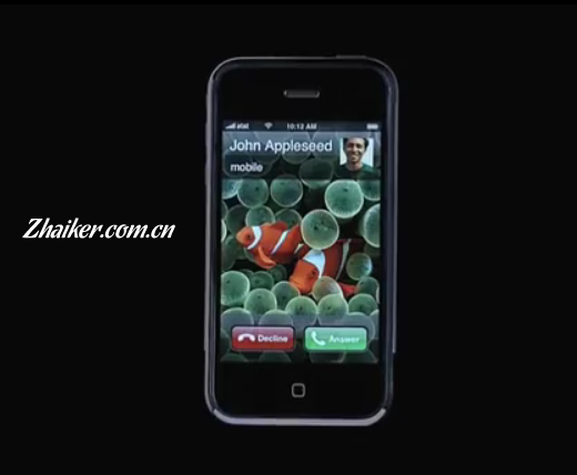 历史上第一支苹果iPhone广告片视频《Hello》