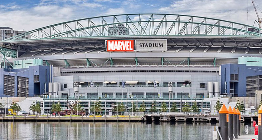 澳大利亚墨尔本体育场更名“漫威体育场”(Marvel Stadium)