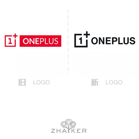 知名手机厂商一加手机（OnePlus）全新LOGO提前曝光