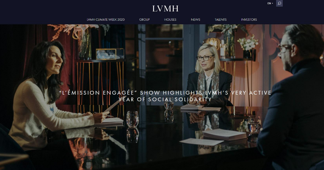财报：奢侈品集团LVMH集团2021第一季度财报释出