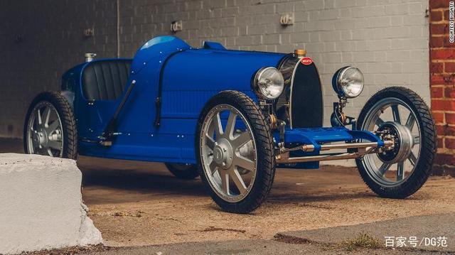 豪华汽车品牌布加迪（Bugatti）推出最高时速60公里复古儿童电动车