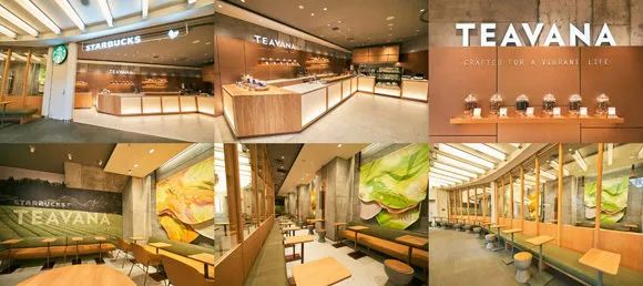 星巴克在日本首次开设茶饮专卖店Teavana，日本茶饮店过去4年增长3倍以上