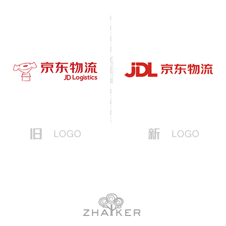 LOGO标识设计欣赏:京东物流更换JDL新LOGO