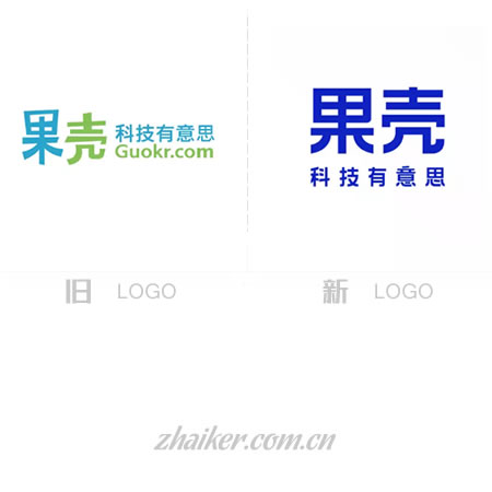 LOGO标识设计欣赏:泛科技兴趣社区平台果壳网更换新LOGO