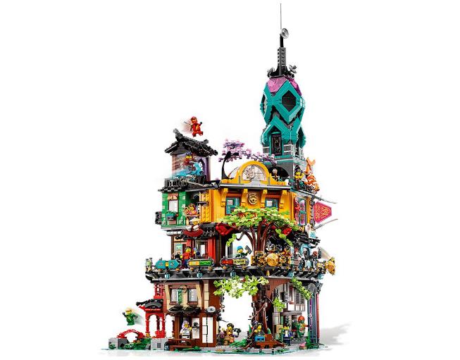 LEGO乐高玩具71741 NINJAGO® 城市花园套装即将登场