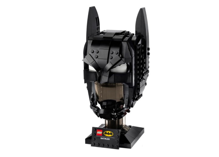 乐高官网：丹麦玩具LEGO联手DC打造蝙蝠侠头盔套组新品