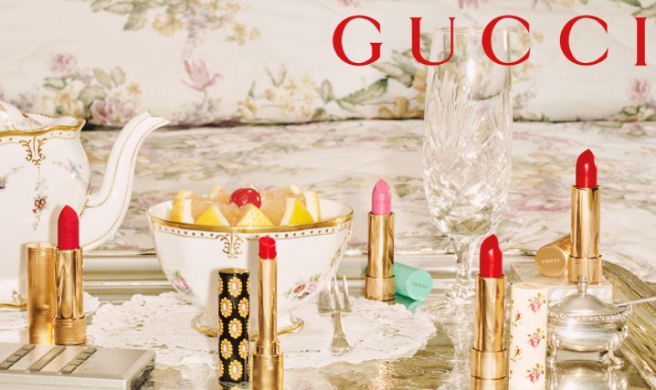 奢侈品品牌GUCCI Beauty（古驰）推出全新唇膏系列新品