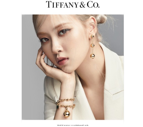 Tiffany＆Co. （蒂芙尼）任韩国女团BLACKPINK成员Rosé为新任全球大使