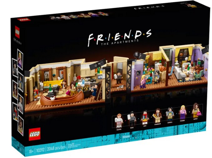 丹麦玩具乐高LEGO《老友记》公寓套装新品5月19日上市
