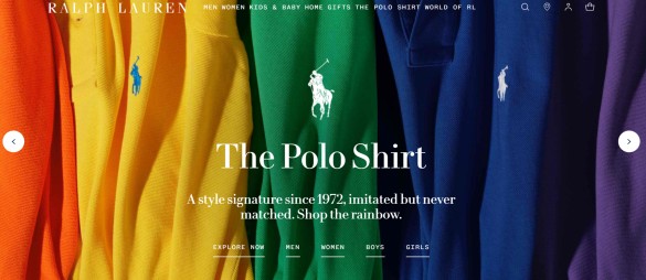 Ralph Lauren拉夫·劳伦推出全新的个性POLO衫定制项目